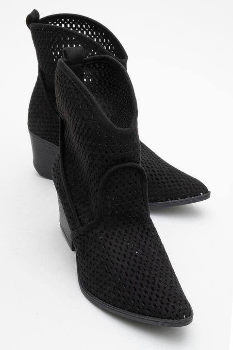 Pera Block Heel Summer Boot