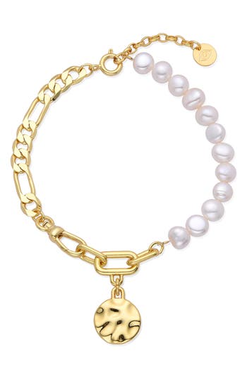 Eye Candy Los Angeles Eden Faux Pearl Bracelet