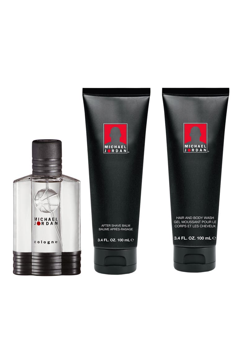 Eau de Toilette, After Shave Balm & Body Wash 3-Piece Set, Main, color, NO COLOR