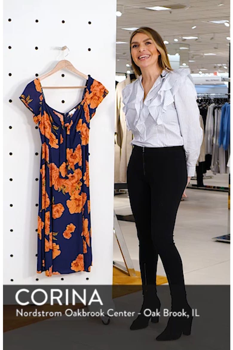 Tie Front A-Line Dress video