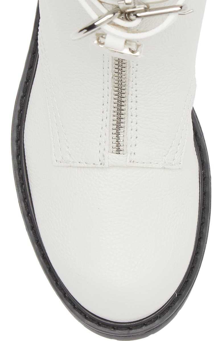 JW Anderson Lock Detail Combat Boot, Alternate, color,