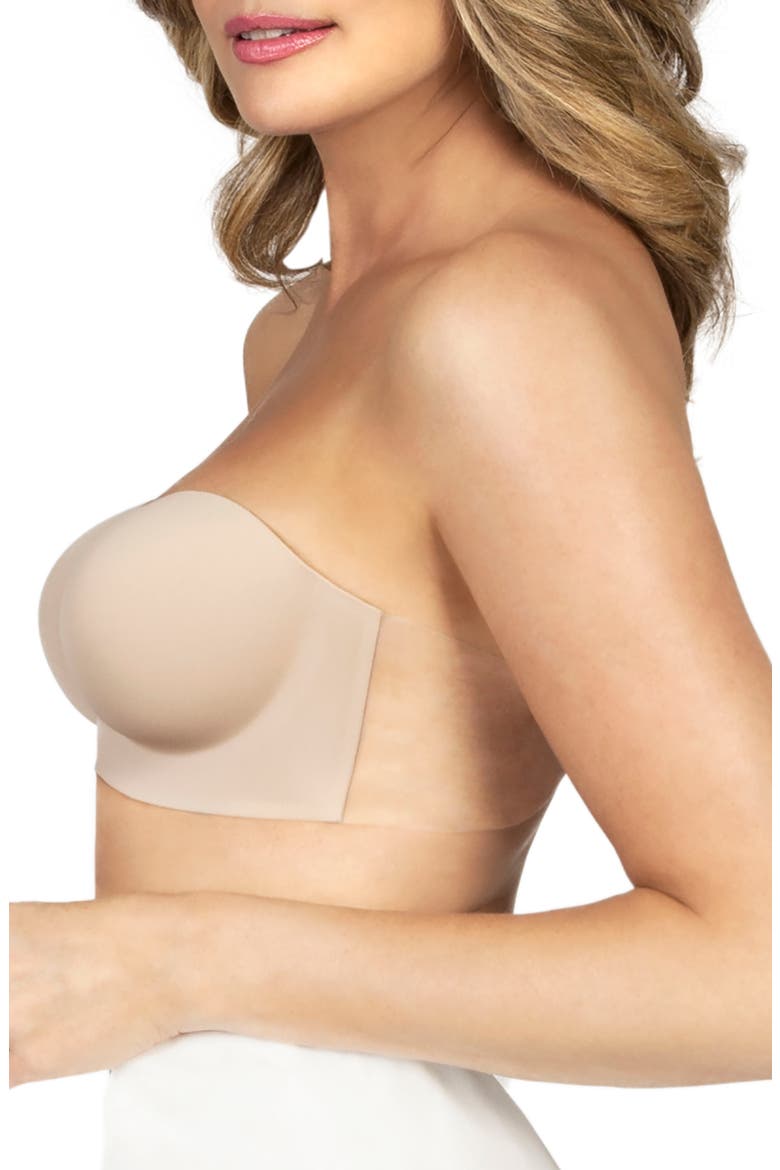 Backless Strapless Underwire Bra, Alternate, color, NUDE