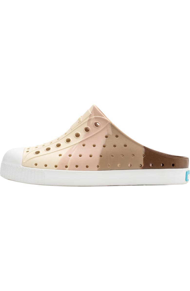 Native Shoes Kids' Jefferson Water Friendly Mule, Alternate, color, Flax Marble/ White