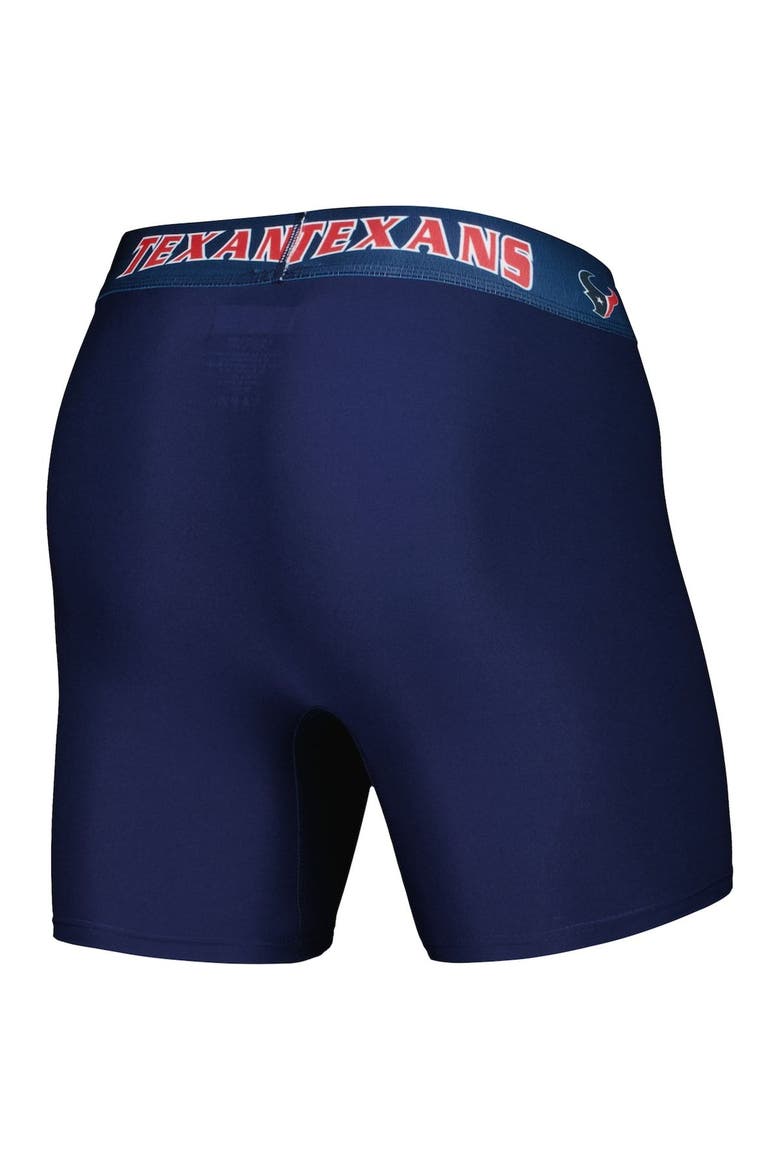 Men's Concepts Sport Navy/Red Houston Texans 2-Pack Boxer Briefs Set, Alternate, color, Navy