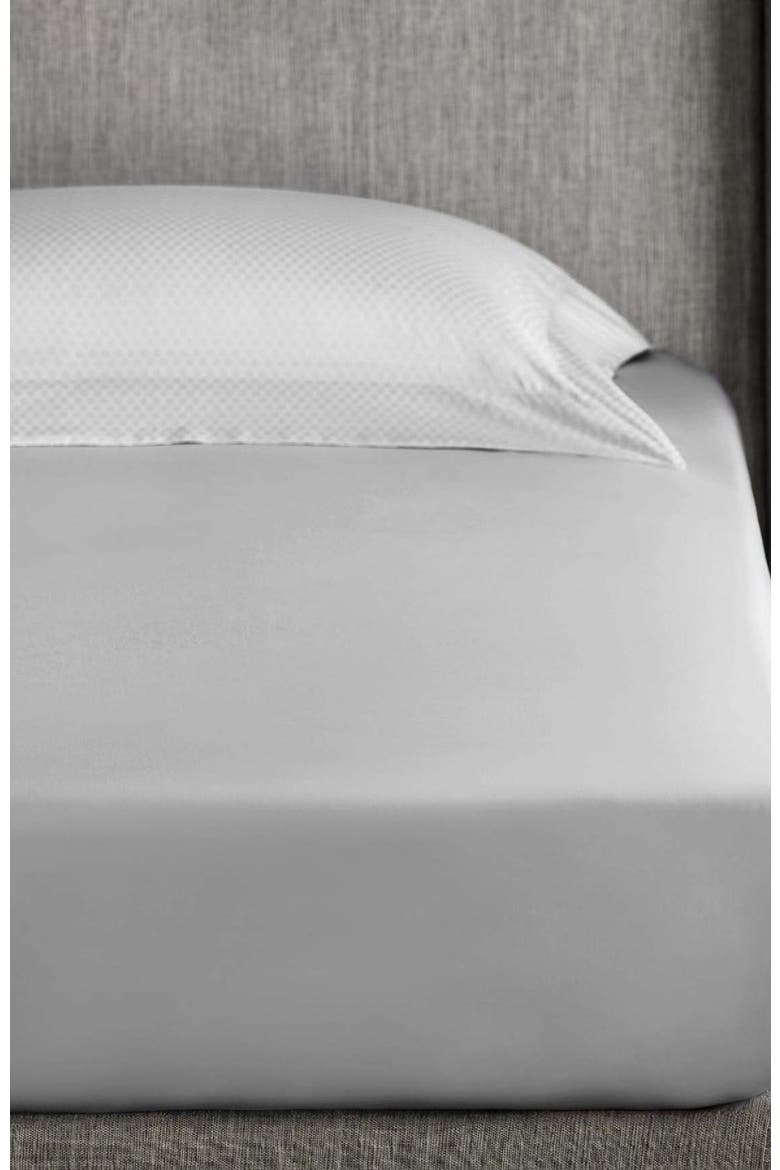 Blake Fitted Sheet, Alternate, color, Grey