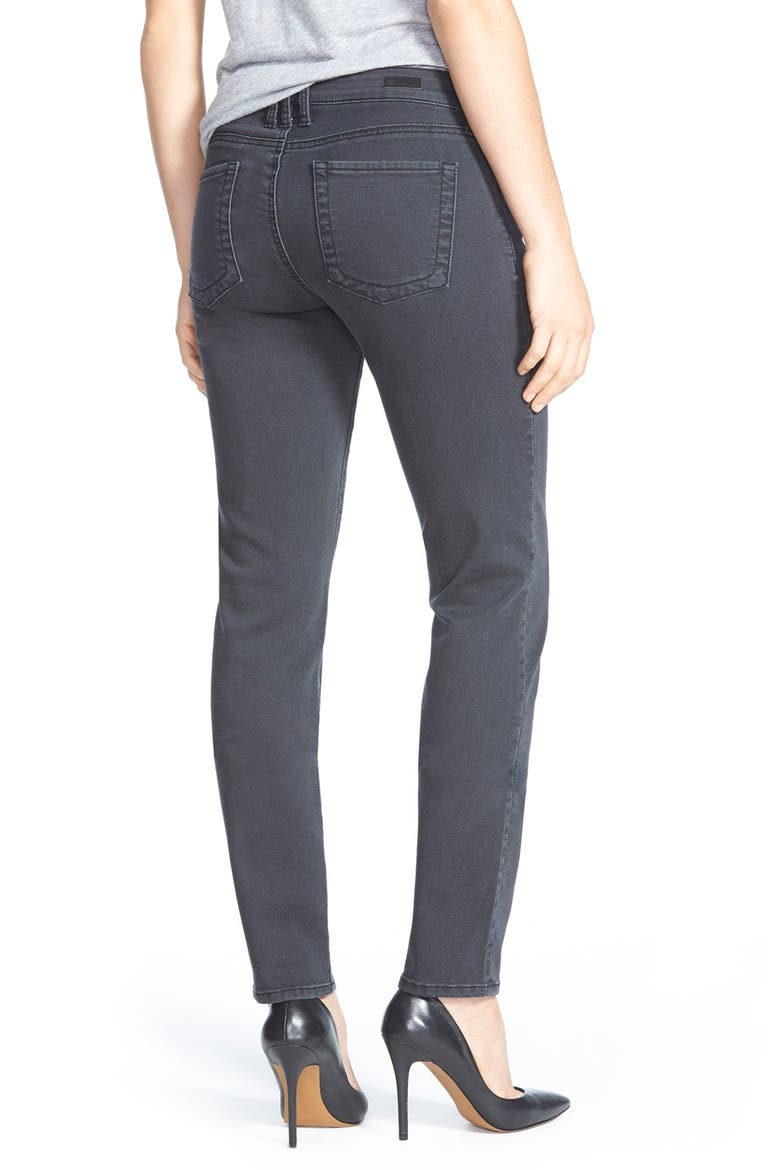 'Diana' Stretch Skinny Jeans, Alternate, color, BLACK