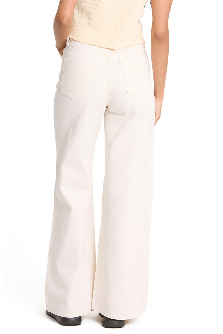 Free Fall High Waist Flare Leg Jeans, Alternate, color, SEA SALT