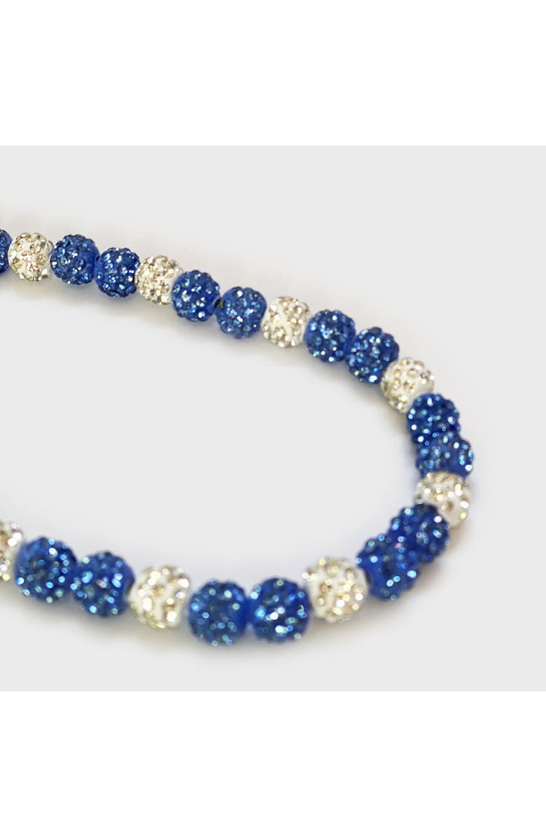 The Drip Bros Storm Drip Team Spirit Baseball and Sports Necklace, Alternate, color, Blue Adult