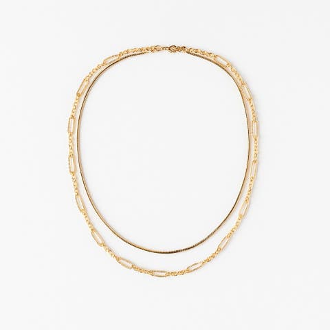 Golden Duo Necklace