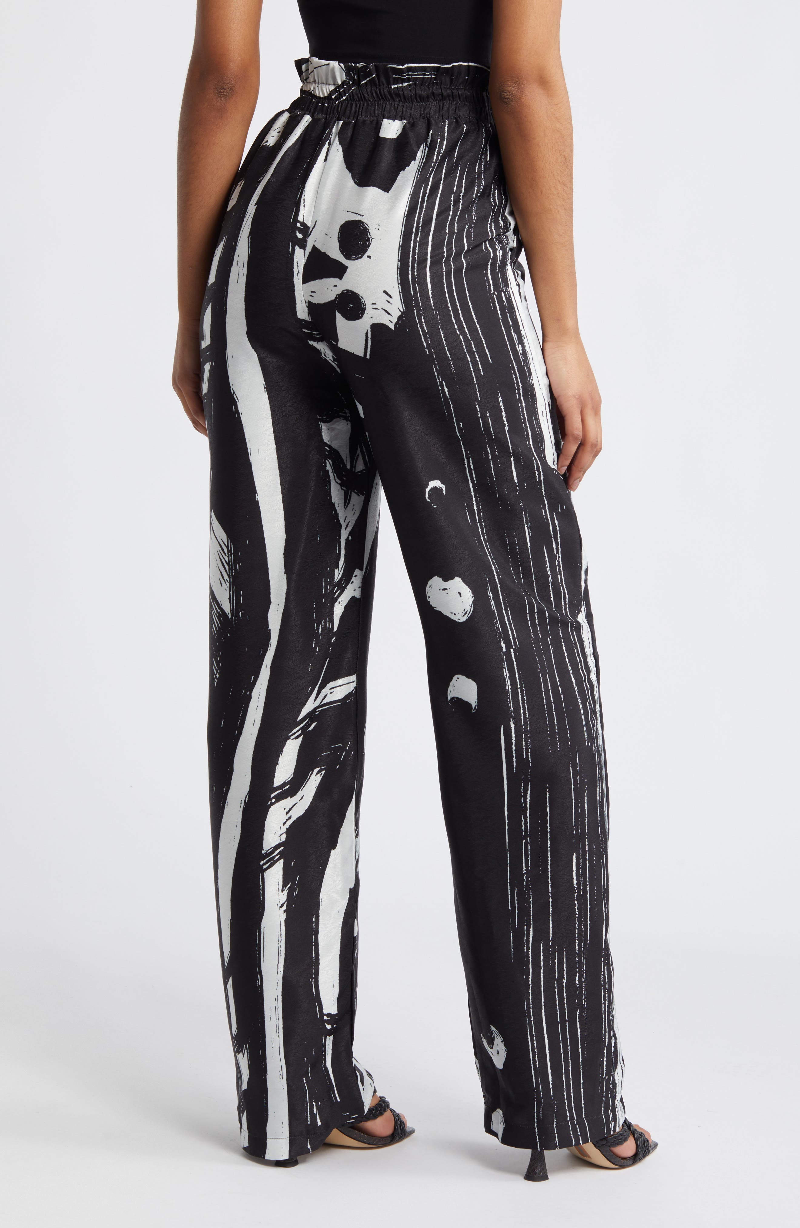 Leer Suto Print Palazzo Pants - image 2
