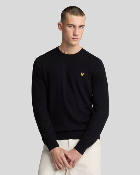 Cotton Merino Crew Neck Sweater