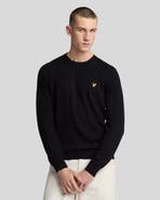 Lyle & Scott Cotton Merino Crew Neck Sweater