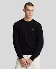 Lyle & Scott Cotton Merino Crew Neck Sweater