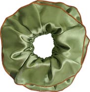 Lost Pattern "Maxi Flower" Double-Layer Oversized Silk Scrunchie