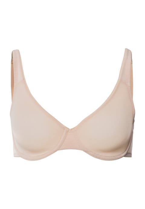 Smooth Illusion Semi-Transaprent Tulle Underwire Bra