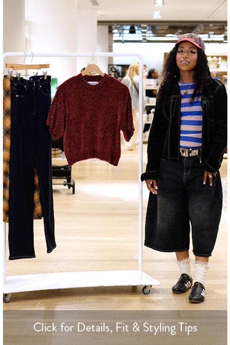 Broome Short Sleeve Crop Sweater video