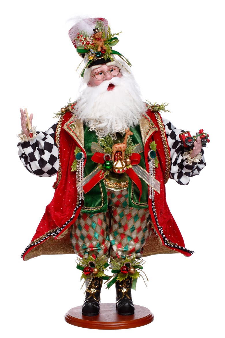 Santa The Toy Maker, Main, color, Red