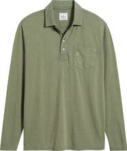 johnnie-O Coastal Wash Long Sleeve Pocket Polo