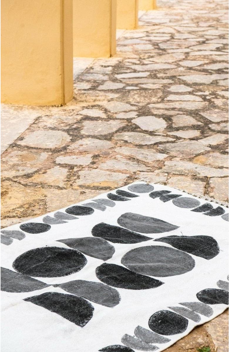 CQC LA Play Blocks Rug - 4' x 6', Alternate, color, White, Gray