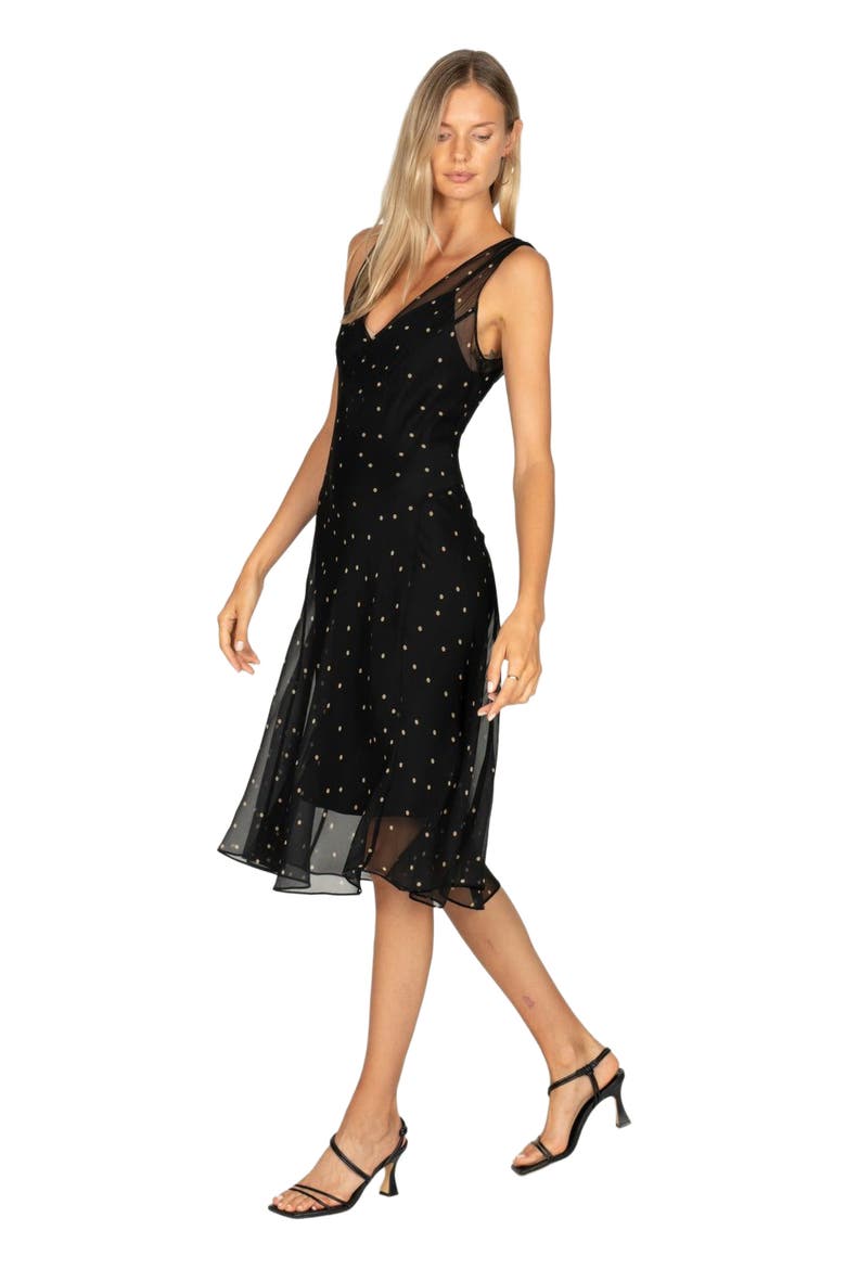 Twila Dress, Alternate, color, BLACK POLKA DOT