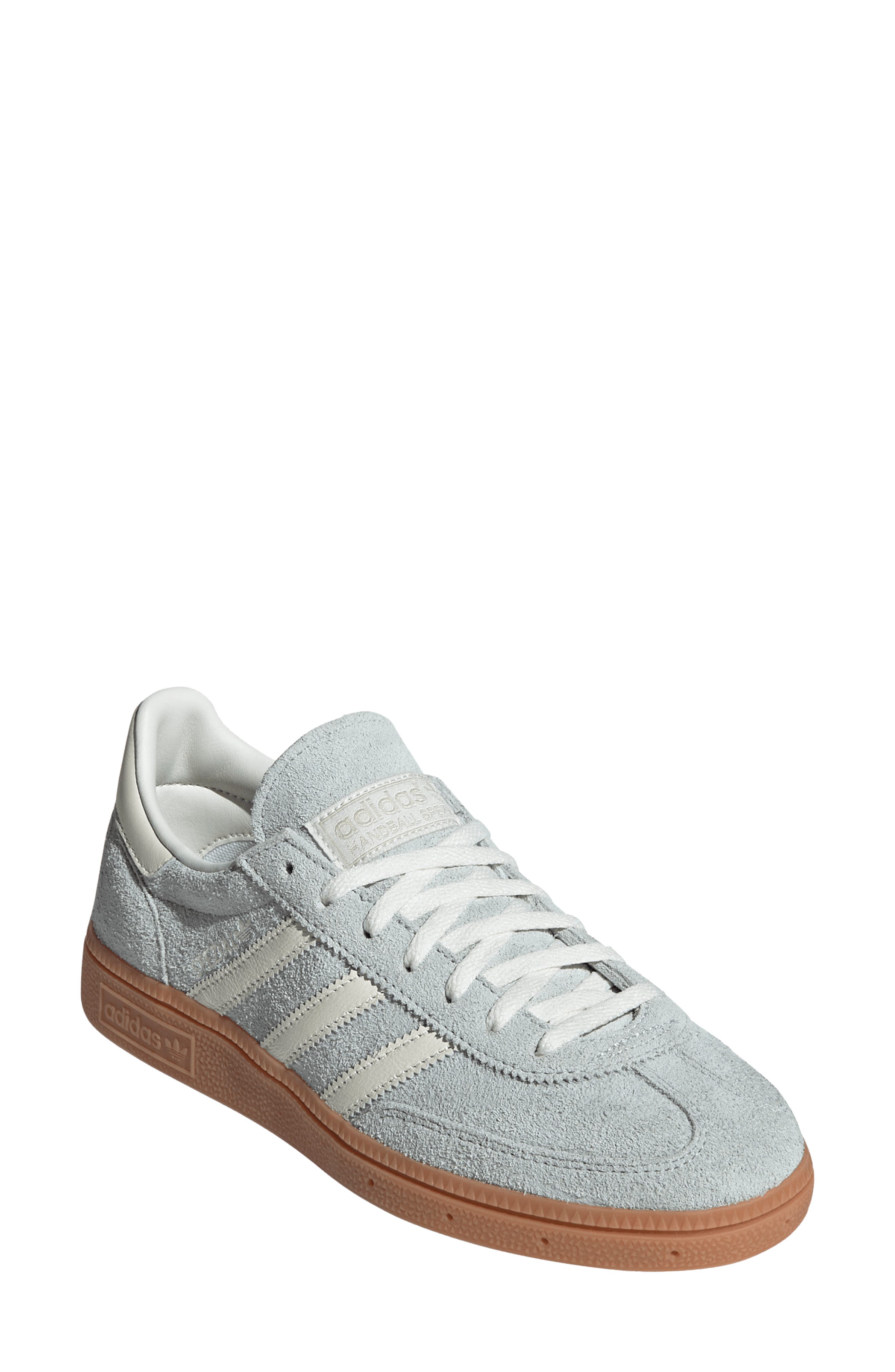 adidas Handball Spezial Sneaker, Main, color, Wonder Silver/ Off White/ Gum