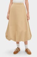 ALIGNE Nola Organic Cotton Bubble Midi Skirt