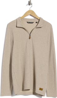 TravisMathew Airport Lounge Half Zip Pullover