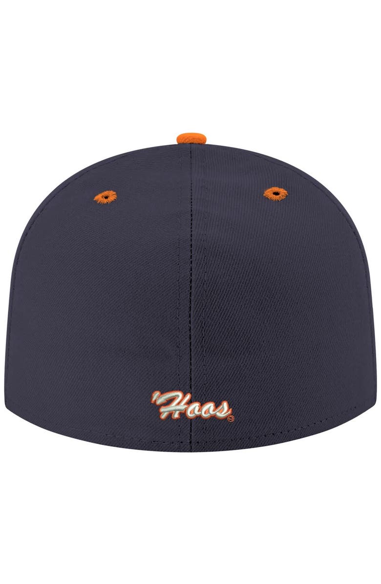 New Era Virginia Cavaliers 59FIFTY Fitted Hat - Navy Blue, Alternate, color,