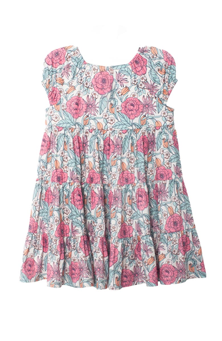 Mabel + Honey April Cap Sleeve Dress, Alternate, color, Pink