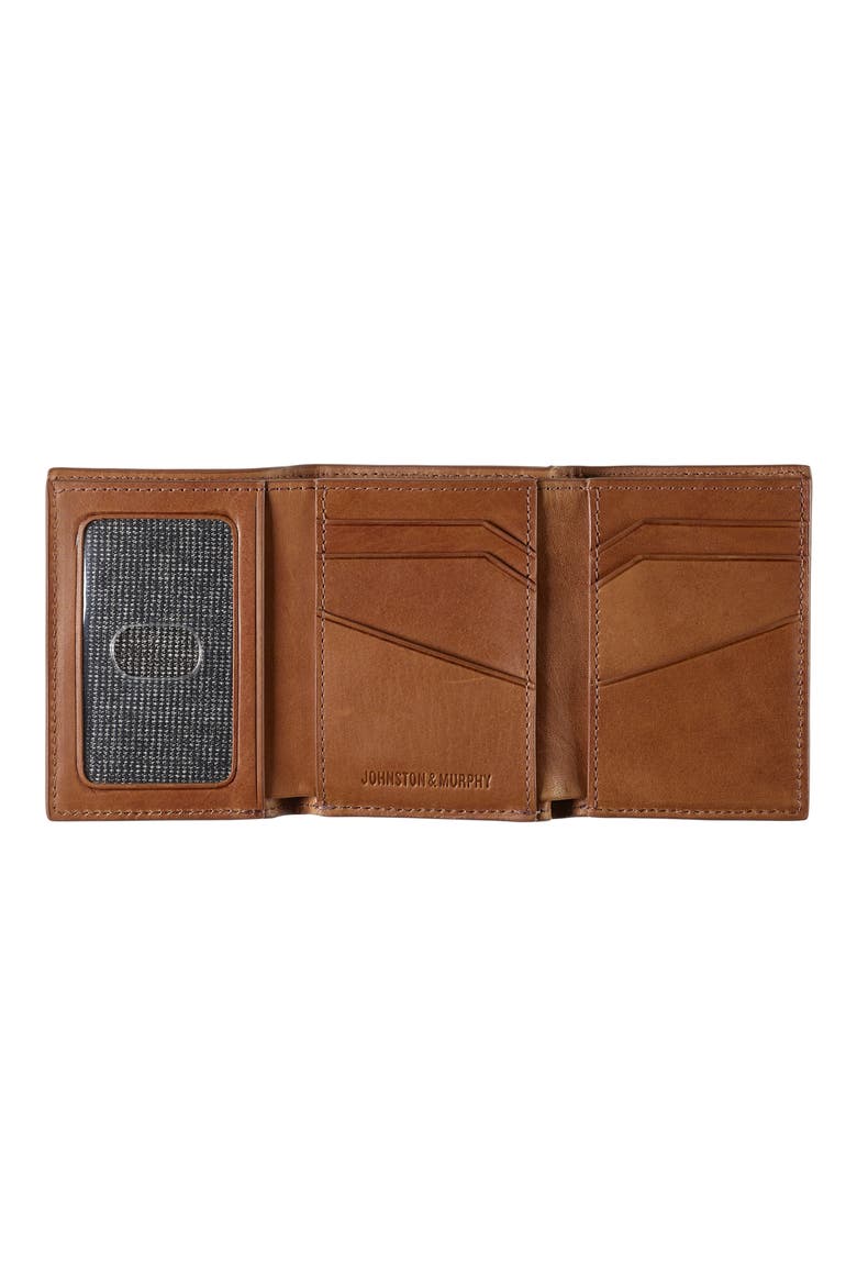 Rhodes Leather Wallet, Alternate, color, TAN FULL GRAIN