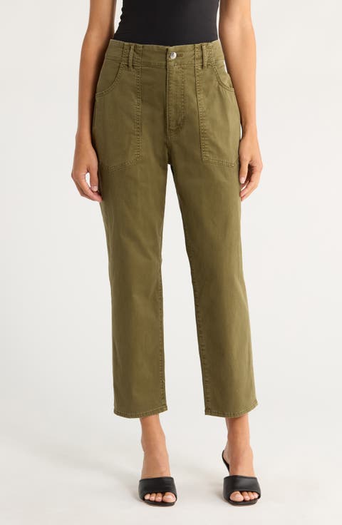Arya Crop Straight Leg Pants