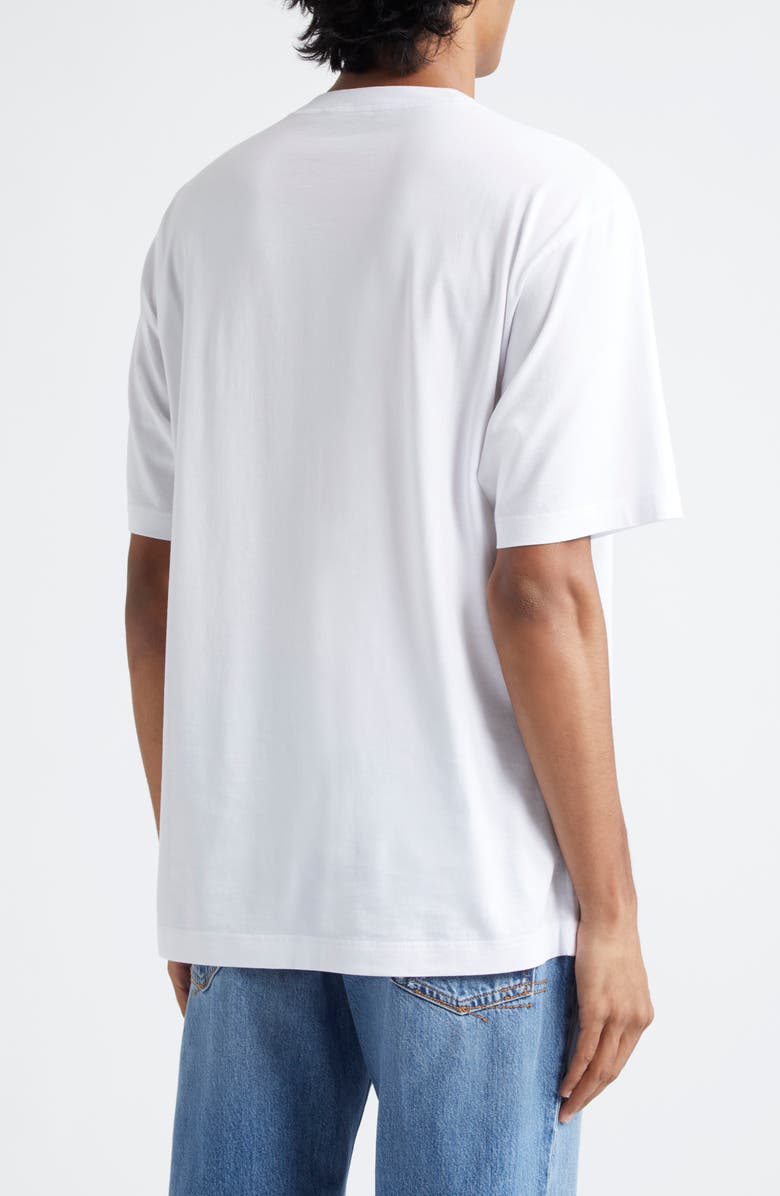 Dolce&Gabbana Re-Edition Logo Tag Cotton T-Shirt, Alternate, color, 