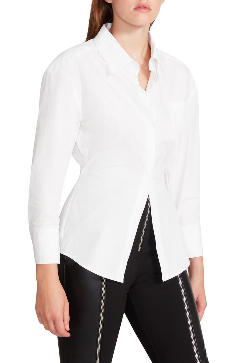 Steve Madden Nadia Button-Up Shirt, Alternate, color, 