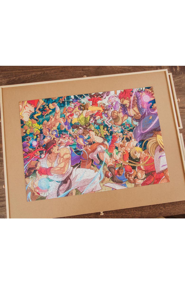 Street Fighter Time for Battle 1000 Piece Jigsaw Puzzle, Alternate, color, Multi-Color