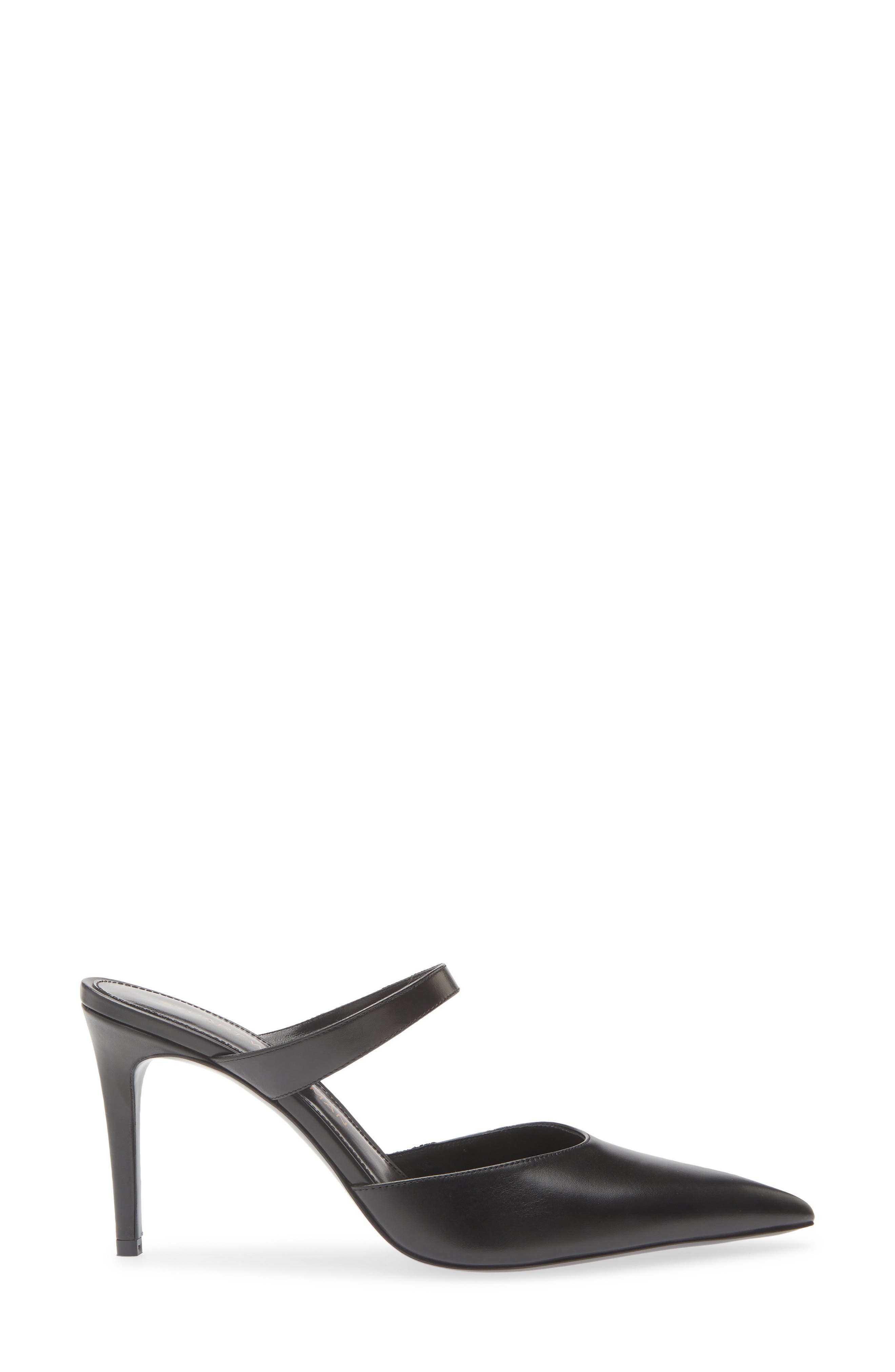 Stuart Weitzman <p>Power Mule 85 (Women)</p>, Alternate, color, Black