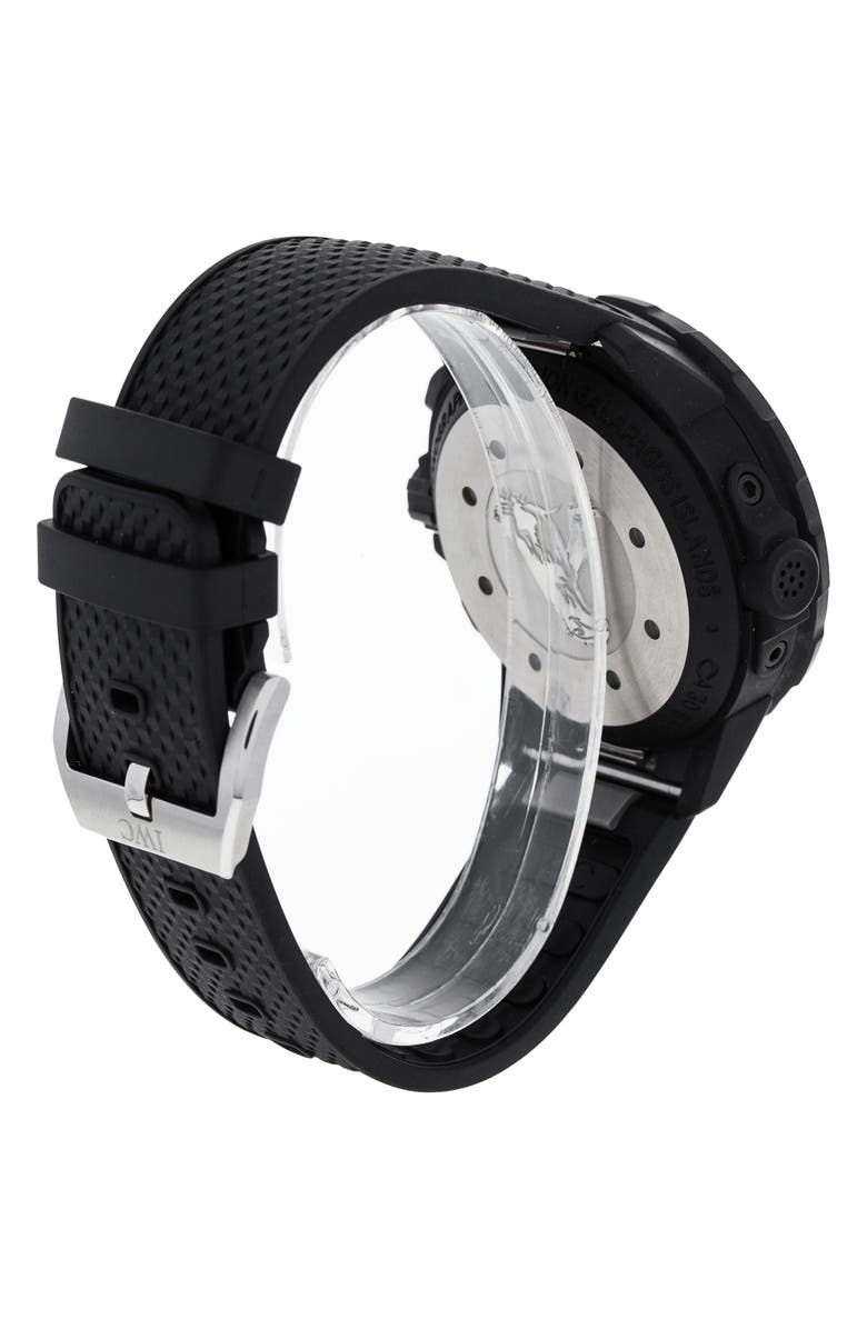 Watchfinder & Co. IWC Preowned 2019 Aquatimer Galapagos Islands Edition Automatic Rubber Strap Diver's Watch, 44mm, Alternate, color, 