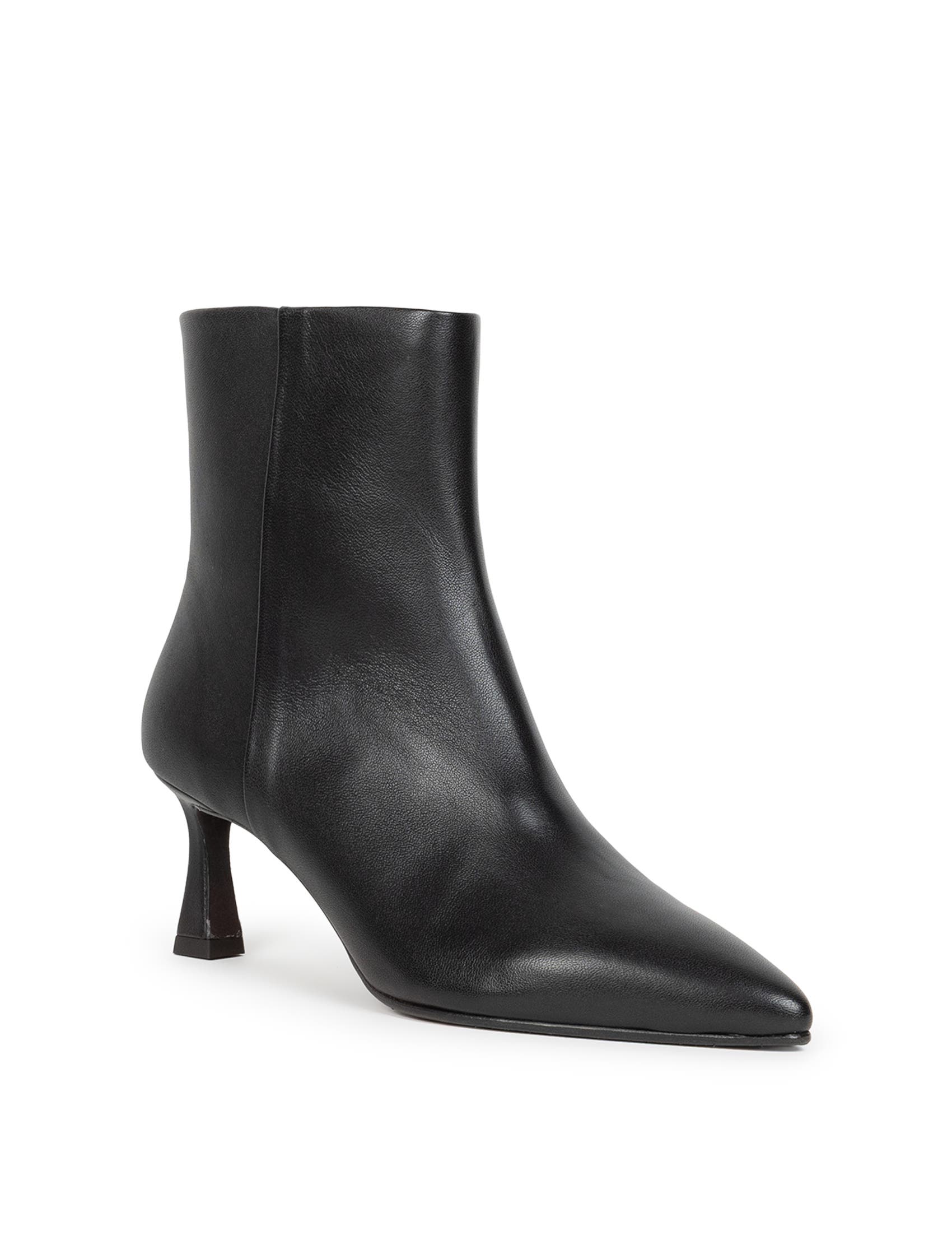 Audrey Flat Ankle Boots, Alternate, color, Passion Black