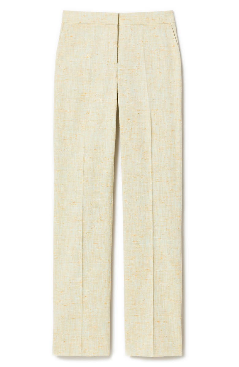 Lafayette 148 New York Gates Pastel Dust Tweed Straight Leg Pants, Alternate, color, 