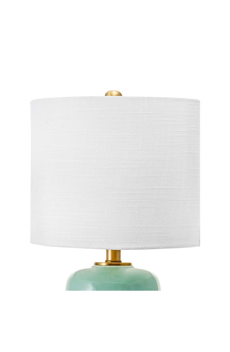 NULOOM Green Bell 26" Ceramic Table Lamp, Alternate, color,
