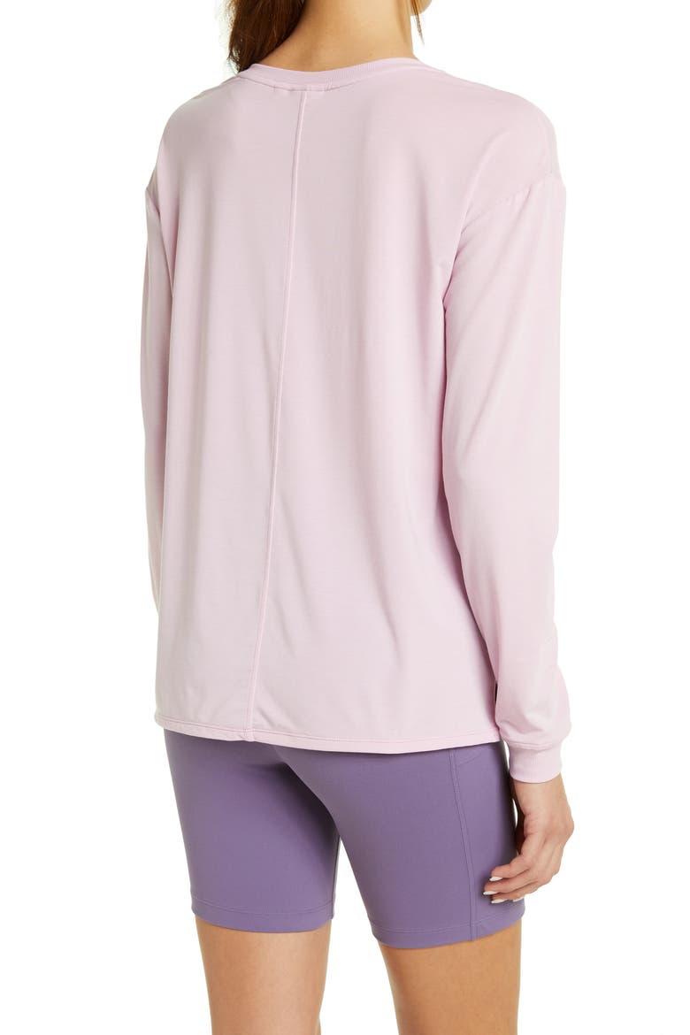 Ava Long Sleeve Top, Alternate, color, PURPLE FRAGRANT