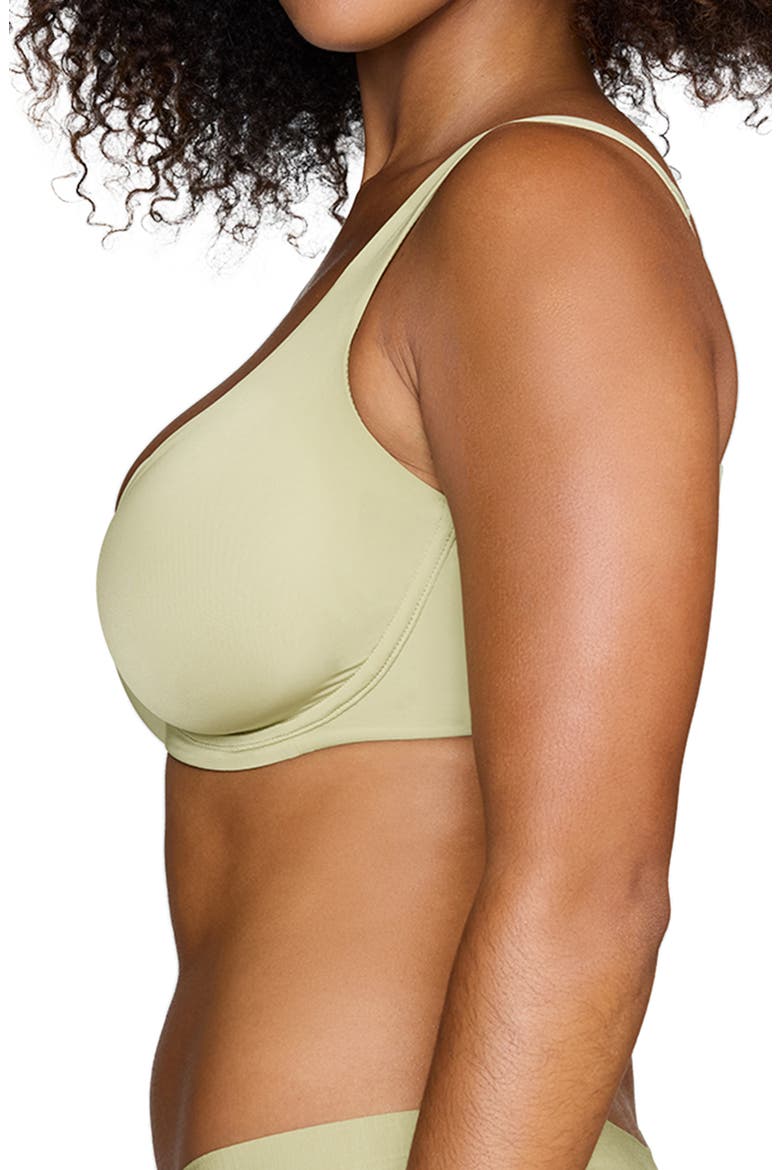 The Scoop Underwire Microfiber Bra, Alternate, color, MEADOW