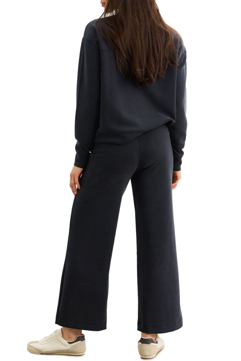 The Cloudease Travel Over Under Pant, Alternate, color, Washed Black