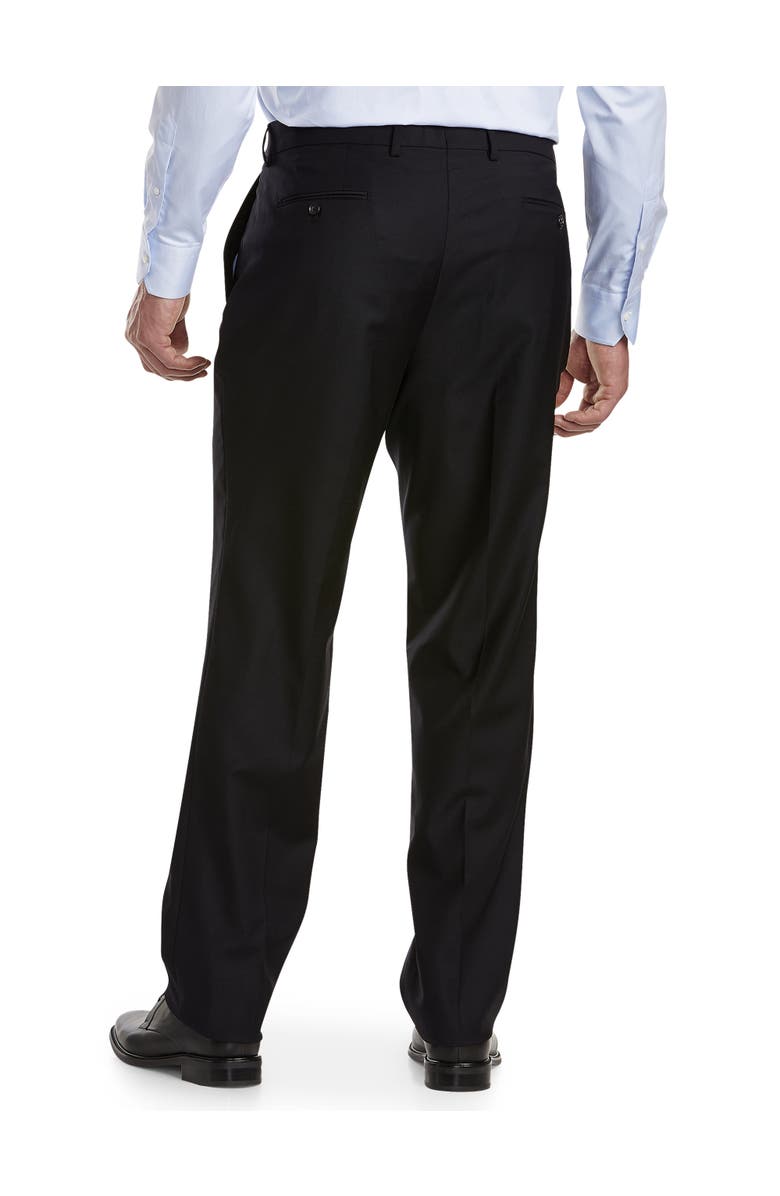 JV Reflex Big & Tall Stretch Dress Pants, Alternate, color, Black