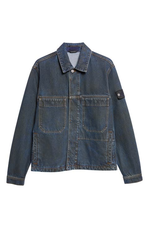 Denim Biker Jacket