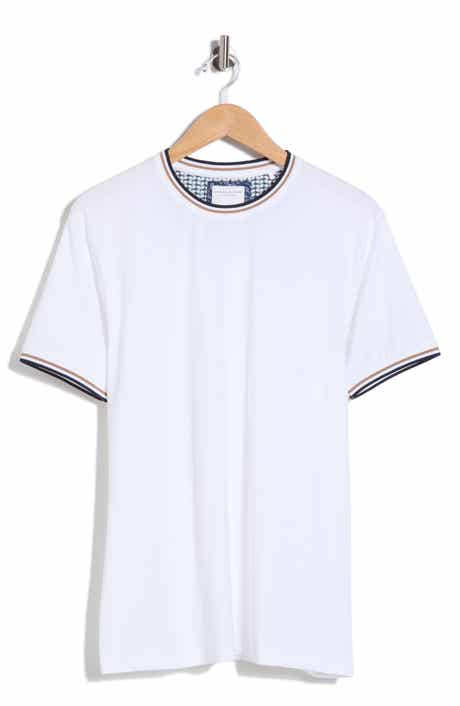 DENIM AND FLOWER Tipped Knit T-Shirt