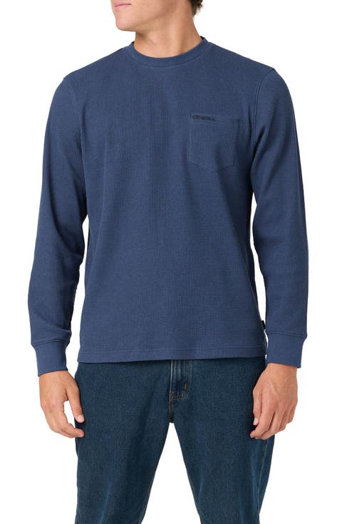 Overland Long Sleeve Thermal Pocket T-Shirt