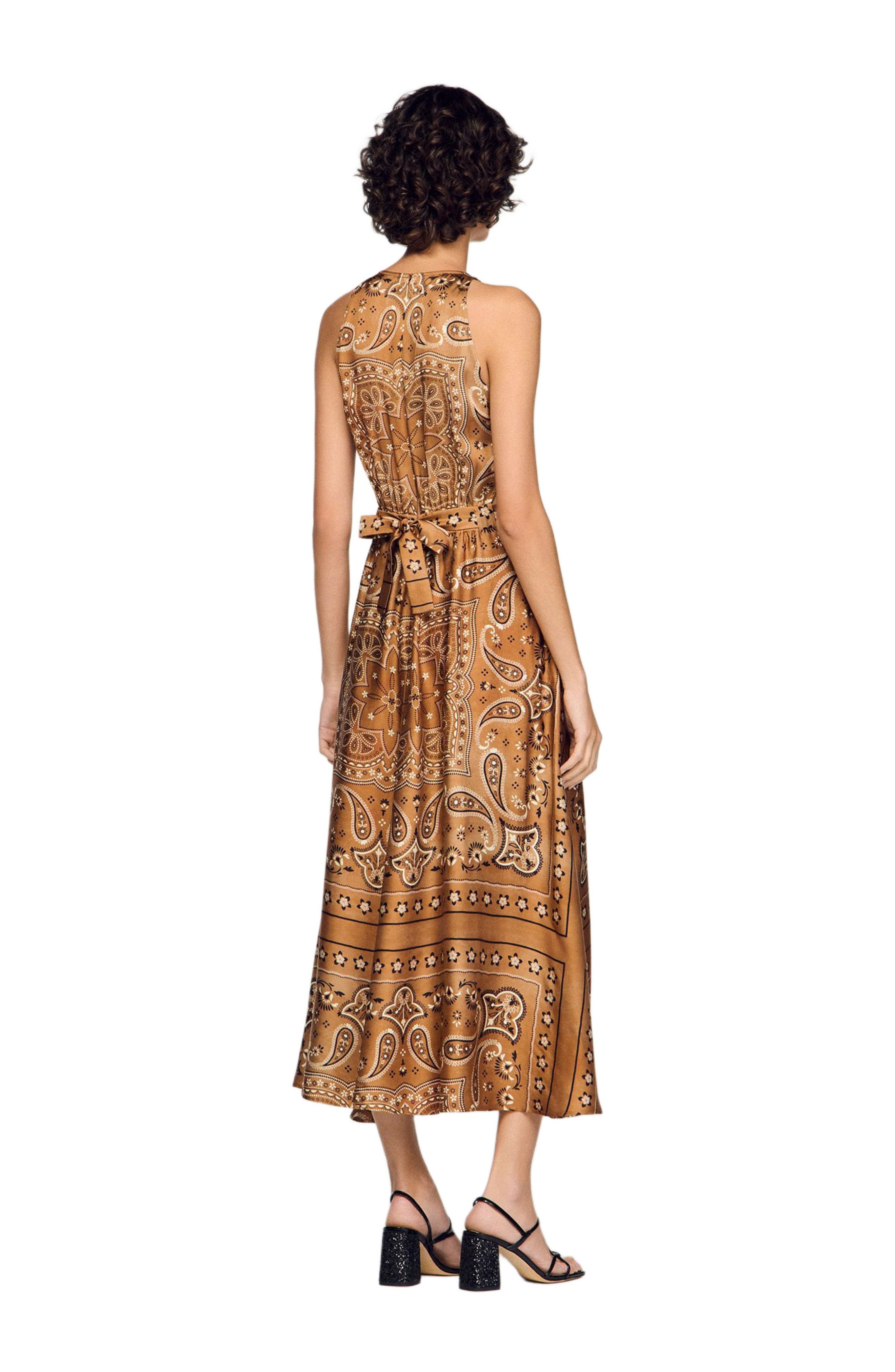 Bandana-print maxi dress - image 2