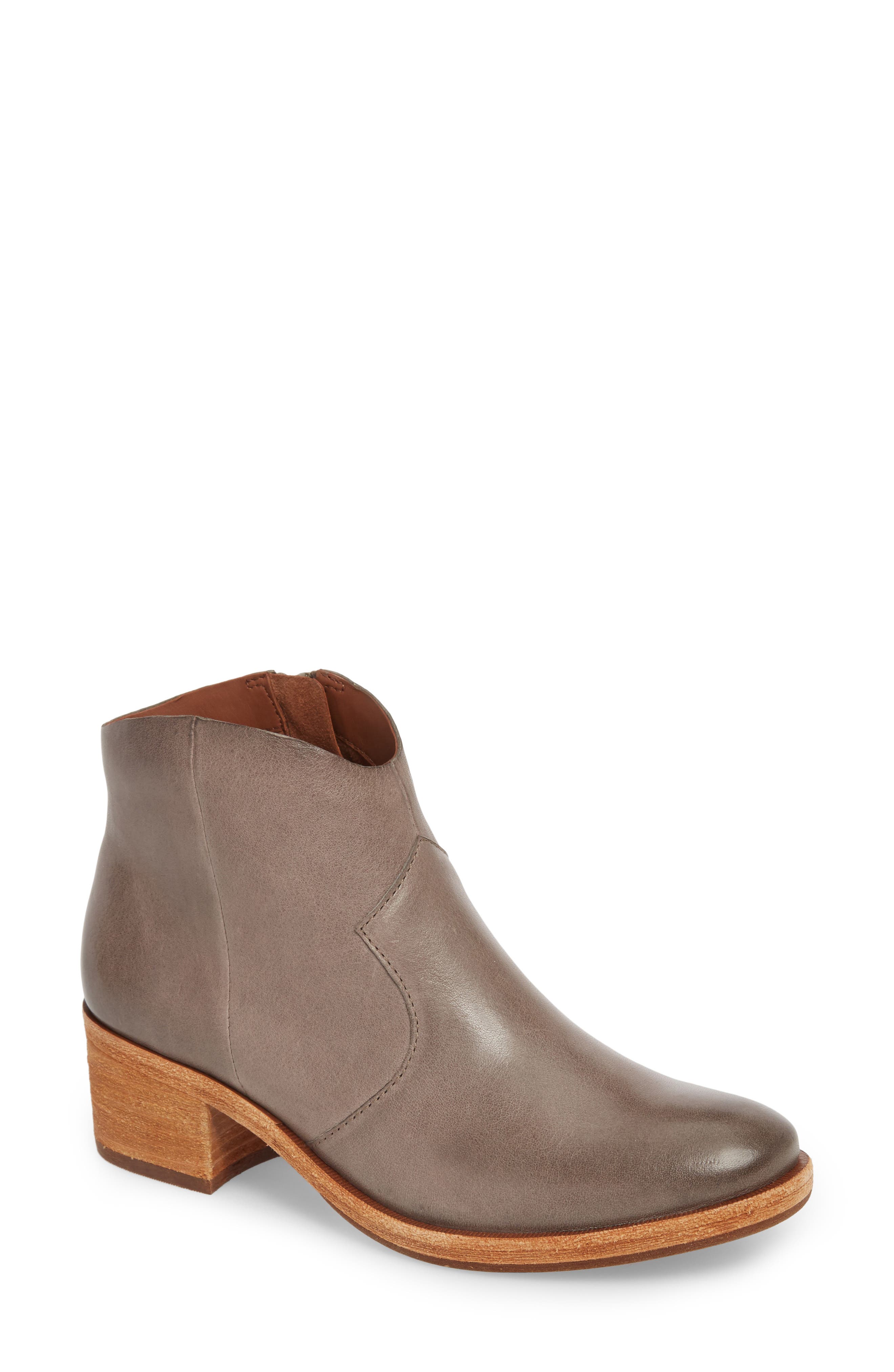 Casper Bootie, Main, color, GREY LEATHER