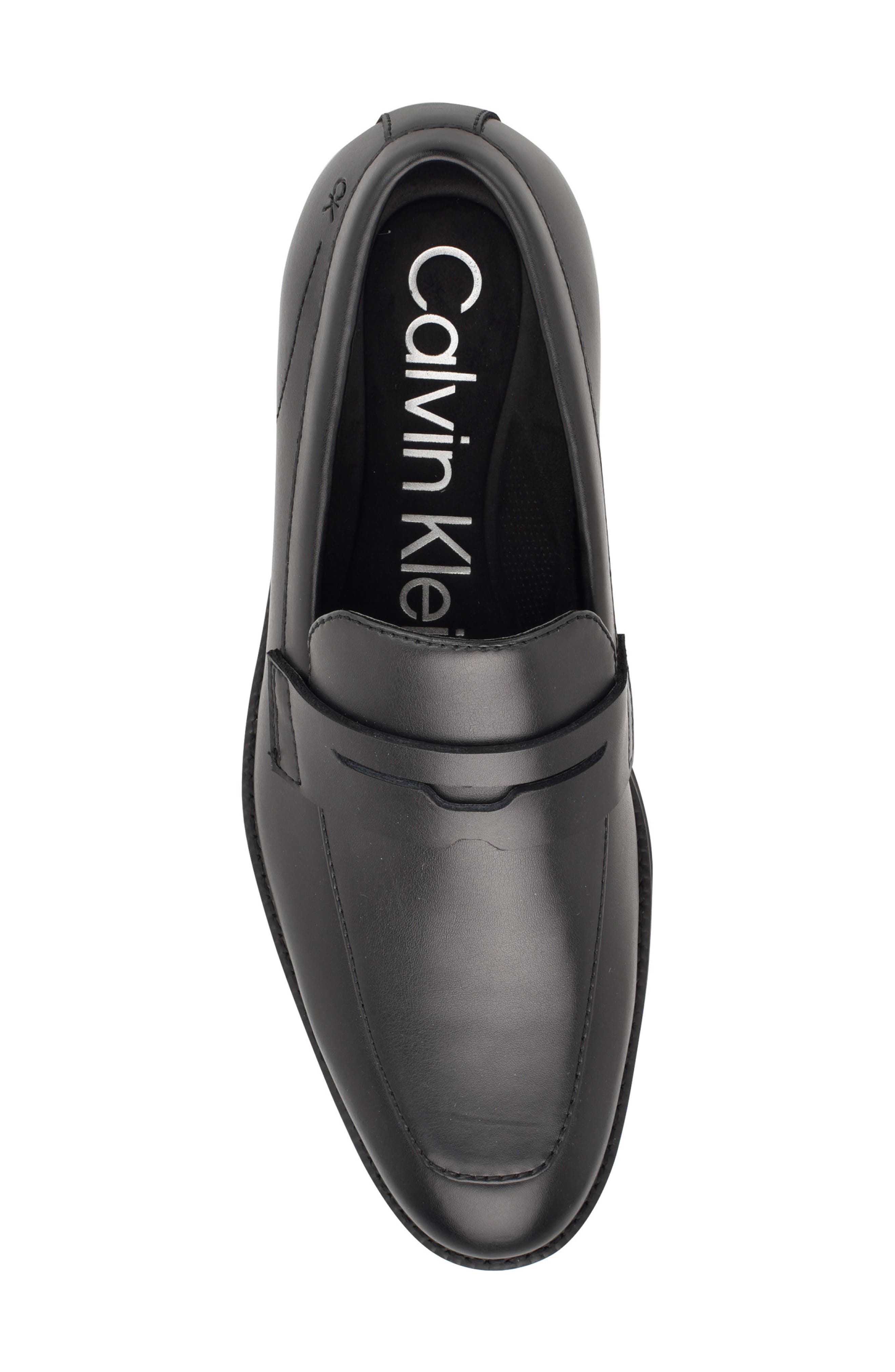 Calvin Klein Jay Leather Loafer, Alternate, color, 