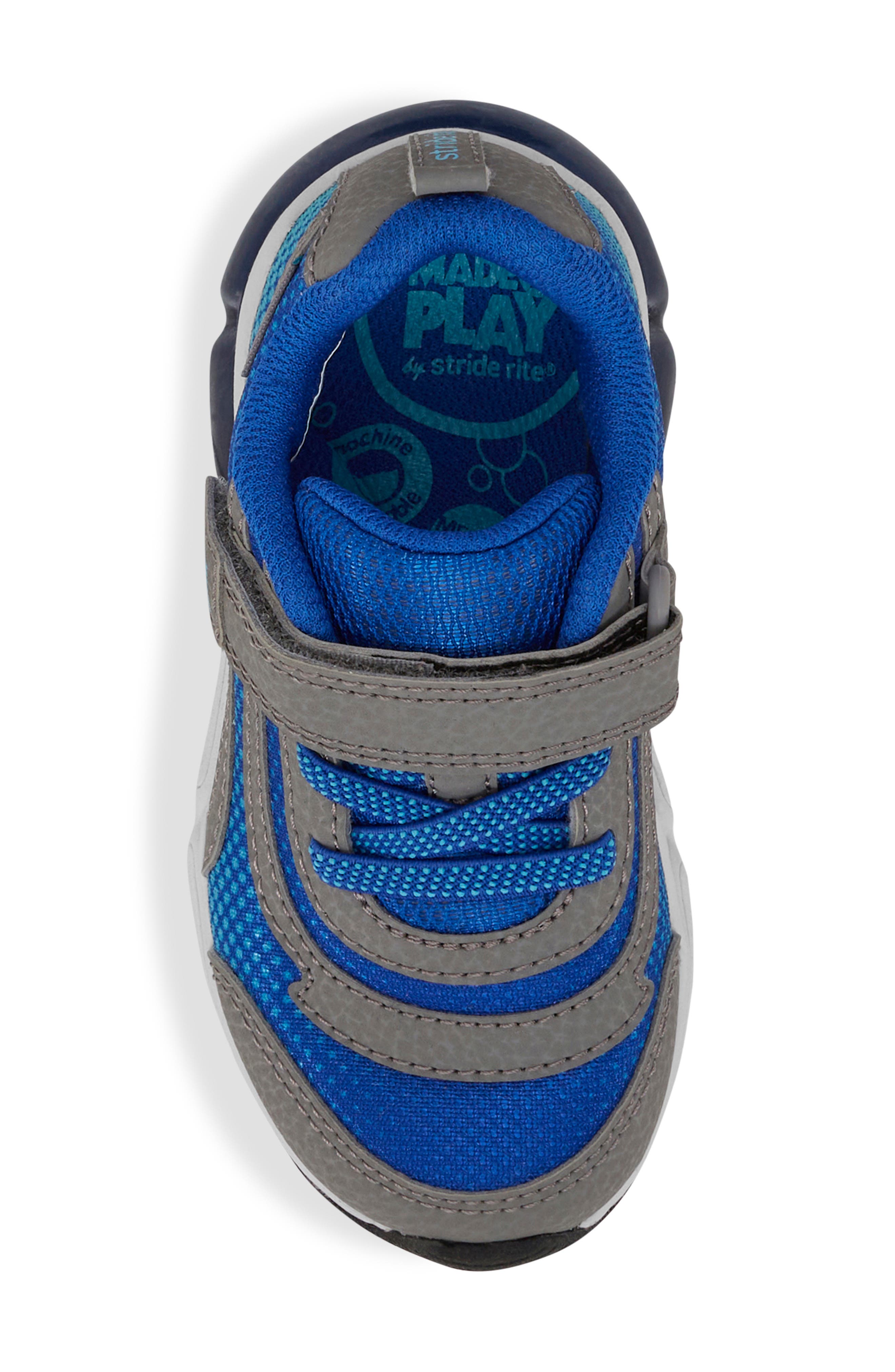 Stride Rite Made2Play<sup>®</sup> Light-Up Surge Bounce Sneaker, Alternate, color, Grey